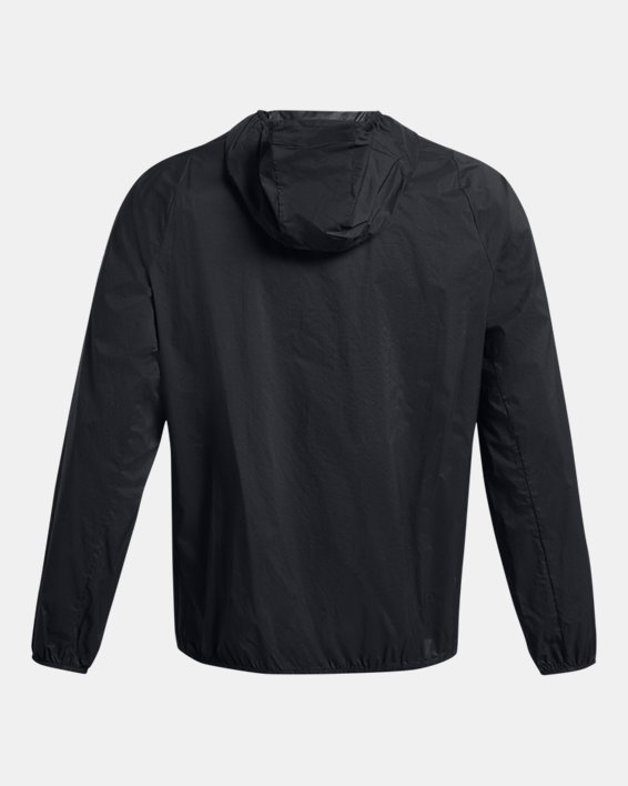 Men's UA Launch Lightweight Jacket, Black, pdpMainDesktop image number 5